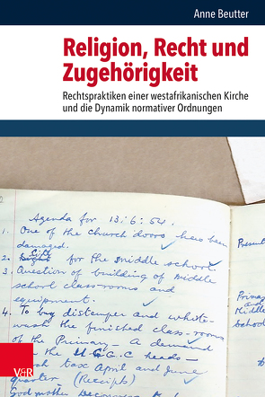 Religion, Recht und Zugehörigkeit von Beutter,  Anne