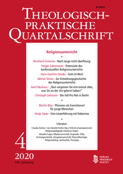 Religionsunterricht von Die Professoren u. Professorinnen der Fakultät für Theologie der Kath. Privat-Universität