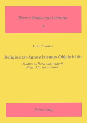 Religiosität – Agnostizismus – Objektivität von Neumes,  Gerd