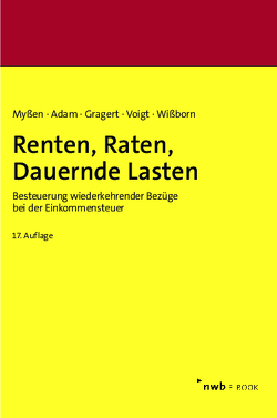 Renten, Raten, Dauernde Lasten von Adam,  Steffen, Gragert,  Katja, Myßen,  Michael, Voigt,  Nico, Wißborn,  Antje