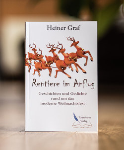 Rentiere im Anflug von Graf,  Heiner