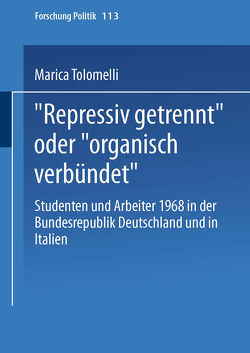 „Repressiv getrennt“ oder „organisch verbündet“ von Tolomelli,  Marica