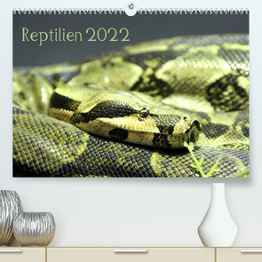 Reptilien 2022 (Premium, hochwertiger DIN A2 Wandkalender 2022, Kunstdruck in Hochglanz) von lajavi.com