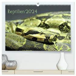 Reptilien 2024 (hochwertiger Premium Wandkalender 2024 DIN A2 quer), Kunstdruck in Hochglanz von lajavi.com,  lajavi.com