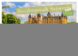 Residenzstadt Schwerin – Impressionen aus Mecklenburg-Vorpommern (Wandkalender 2024 DIN A3 quer), CALVENDO Monatskalender von Felix,  Holger