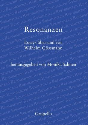 Resonanzen von Gössmann,  Wilhelm, Salmen,  Monika