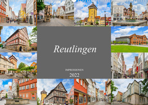 Reutlingen Impressionen (Wandkalender 2022 DIN A2 quer) von Meutzner,  Dirk