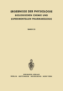 Reviews of Physiology, Biochemistry and Pharmacology 55 von Kramer,  K., Krayer,  O., Lehnartz,  E., Muralt,  A. v., Weber,  H. H.