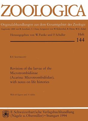 Revision of the larvae of the Microtrombidiinae (Acarina: Micrptrombidiidae) von Southcott,  R. V