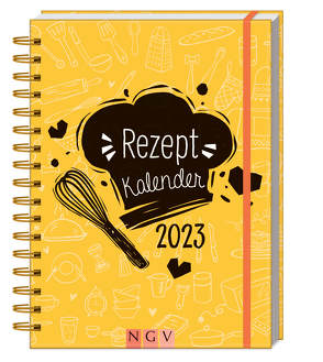 Rezeptkalender 2023. 1 Woche auf 2 Seiten