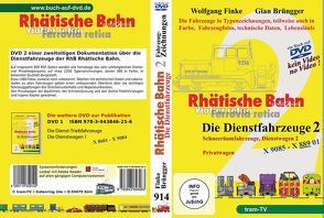 Rhätische Bahn – Die Dienstfahrzeuge Teil 2 von Brüngger,  Gian, Finke,  Wolfgang