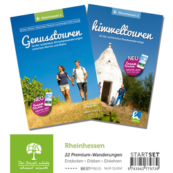 Rheinhessen-StartSet mit 2 Bänden – Premium-Wandern von Poller,  Ulrike, Schoellkopf,  Uwe, Todt,  Wolfgang