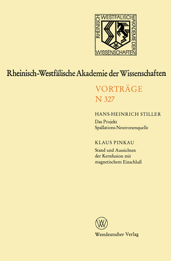 Rheinisch-Westfälische Akademie der Wissenschaften von Stiller,  Hans-Heinrich