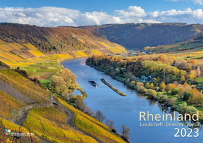 Rheinland 2023 Wandkalender A4 quer Spiralbindung 28 Blatt mit 56 Seiten von klaes-regio Fotoverlag, Rheinischer Verein für Denkmalpflege und Landschaftsschutz e.V.