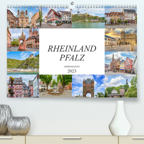 Rheinland Pfalz Impressionen (Premium, hochwertiger DIN A2 Wandkalender 2023, Kunstdruck in Hochglanz) von Meutzner,  Dirk