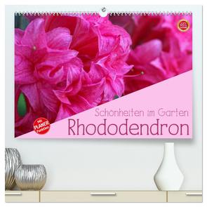 Rhododendron Schönheiten im Garten (hochwertiger Premium Wandkalender 2024 DIN A2 quer), Kunstdruck in Hochglanz von Cross,  Martina