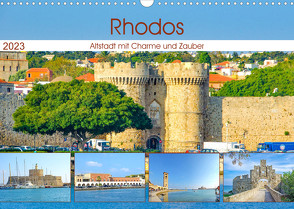 Rhodos – Altstadt mit Charme und Zauber (Wandkalender 2023 DIN A3 quer) von Schwarze,  Nina