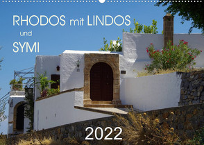 Rhodos mit Lindos und Symi (Wandkalender 2022 DIN A2 quer) von Seidel,  Thilo