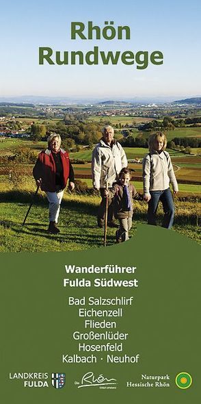 Rhön-Rundwege Fulda Südwest von Dehler,  Stefan, Jenrich,  Joachim