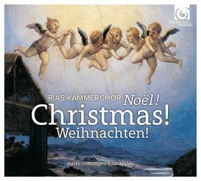 RIAS Kammerchor – Weihnachten! von Brahms,  Johannes, Bruch,  Max, Bruckner,  Anton, Eccard,  Johann, Grieg,  Edvard, Gronostay,  Uwe, Mandyczewski,  Eusebius, Mendelssohn,  Felix, Pärt,  Arvo, Poulenc,  Francis, Praetorius,  Michael, Rademann,  Hans-Christoph, Sweelinck,  Jan Pieterszoon