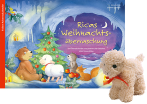 Ricas Weihnachtsüberraschung mit Stoffschaf von Ignjatovic,  Johanna, Kamlah,  Klara