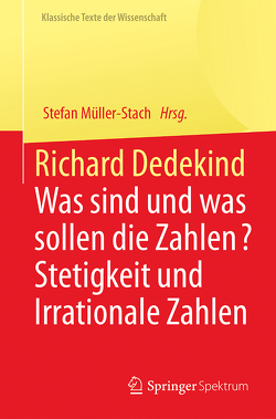 Richard Dedekind von Müller-Stach,  Stefan