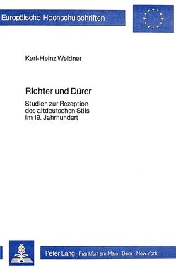 Richter und Dürer von Weidner,  Karl-Heinz