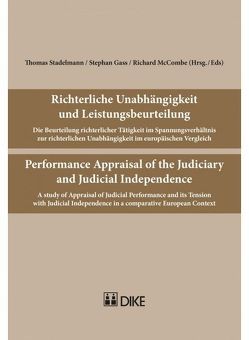 Richterliche Unabhängigkeit und Leistungsbeurteilung von Gass,  Stephan, McCombe,  Richard, Stadelmann,  Thomas