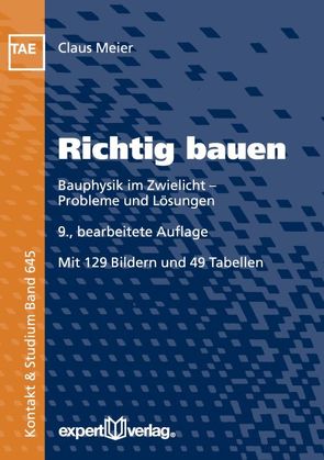 Richtig bauen von Bartz,  Wilfried J, Meier,  Claus