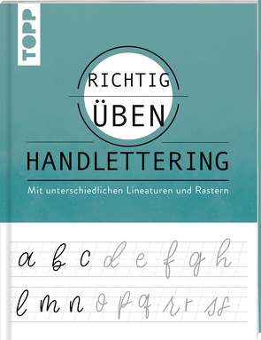 richtig üben Handlettering von Hailom,  Katharina