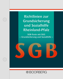 Richtlinien zur Grundsicherung und Sozialhilfe Rheinland-Pfalz von Gemeinde- und Städtebund Landkreistag,  Städtetag Rheinland-Pfalz