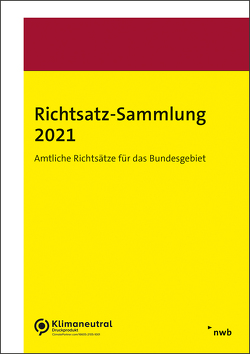 Richtsatz-Sammlung 2021