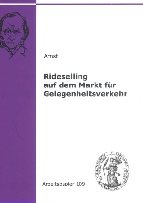 Rideselling auf dem Markt für Gelegenheitsverkehr von Arnst,  Alena