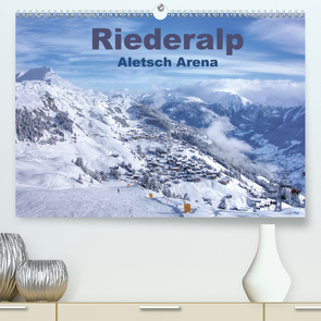 Riederalp – Altesch Arena (Premium, hochwertiger DIN A2 Wandkalender 2020, Kunstdruck in Hochglanz) von Vogler,  Andreas