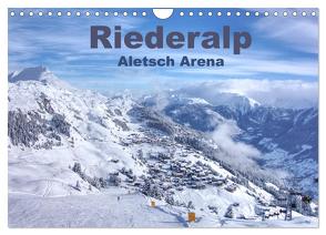 Riederalp – Altesch Arena (Wandkalender 2024 DIN A4 quer), CALVENDO Monatskalender von Vogler,  Andreas