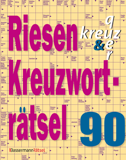 Riesen-Kreuzworträtsel 90 von Krüger,  Eberhard