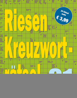 Riesen-Kreuzworträtsel 91 (5 Exemplare à 3,99 €) von Krüger,  Eberhard