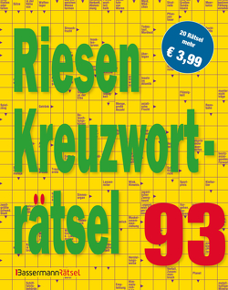 Riesen-Kreuzworträtsel 93 (5 Exemplare à 3,99 €) von Krüger,  Eberhard