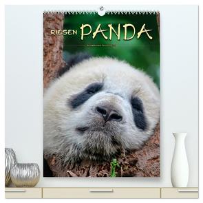 Riesenpanda (hochwertiger Premium Wandkalender 2024 DIN A2 hoch), Kunstdruck in Hochglanz von Roder,  Peter