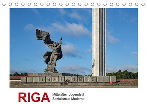 Riga – Mittelalter, Jugendstil, Sozialismus und Moderne (Tischkalender 2022 DIN A5 quer) von Hallweger,  Christian