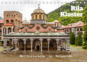 Rila Kloster – Weltkulturerbe in Bulgarien (Tischkalender 2023 DIN A5 quer) von T. Berg,  Georg