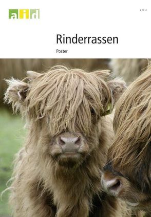 Rinderrassen – Poster von Bundesanstalt für Landwirtschaft und Ernährung