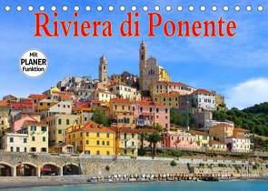 Riviera di Ponente (Tischkalender 2023 DIN A5 quer) von LianeM