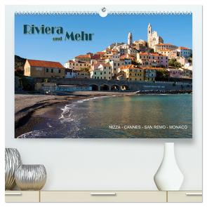 Riviera und Mehr – Nizza, Cannes, San Remo, Monaco (hochwertiger Premium Wandkalender 2024 DIN A2 quer), Kunstdruck in Hochglanz von Koch,  Hermann