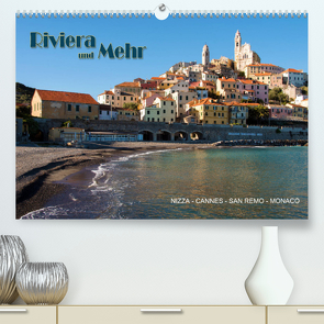 Riviera und Mehr – Nizza, Cannes, San Remo, Monaco (Premium, hochwertiger DIN A2 Wandkalender 2023, Kunstdruck in Hochglanz) von Koch,  Hermann