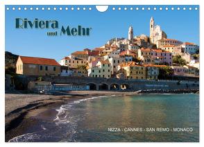 Riviera und Mehr – Nizza, Cannes, San Remo, Monaco (Wandkalender 2024 DIN A4 quer), CALVENDO Monatskalender von Koch,  Hermann