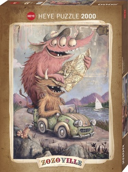 Road Trippin‘ Puzzle von Zozoville