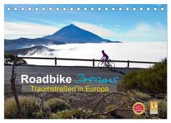 Roadbike Dreams. Traumstraßen in Europa (Tischkalender 2024 DIN A5 quer), CALVENDO Monatskalender von Schanze,  Ralf