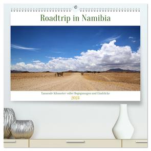 Roadtrip in Namibia (hochwertiger Premium Wandkalender 2024 DIN A2 quer), Kunstdruck in Hochglanz von Brunelle,  Eric