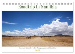 Roadtrip in Namibia (Tischkalender 2024 DIN A5 quer), CALVENDO Monatskalender von Brunelle,  Eric